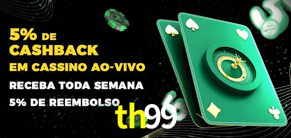 Promoções do cassino ao Vivo th99